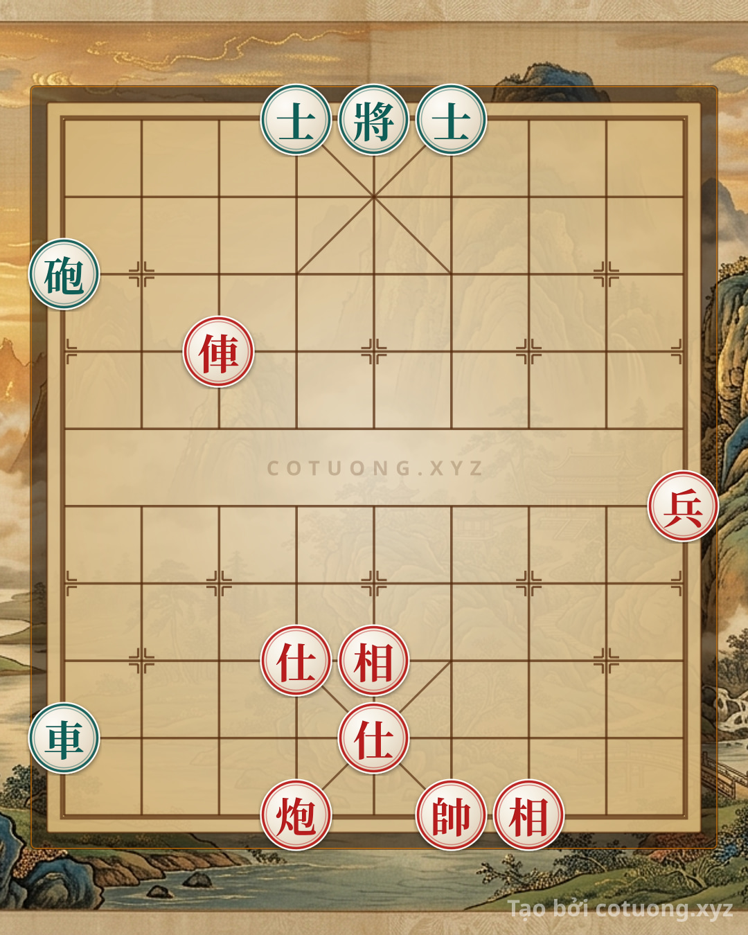 Challenge: Xiangqi: Red's Four Rooks Offensive - Black's Counterattack - Can you solve it?