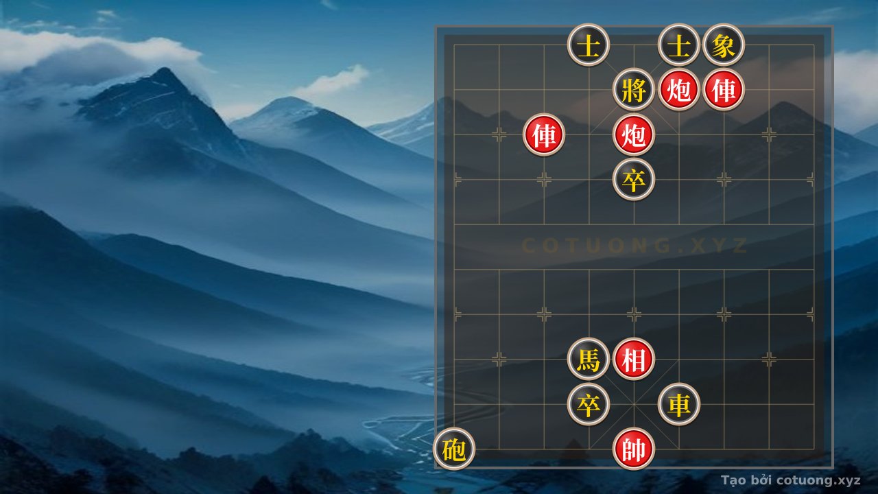 Thế cờ: Xiangqi (Chinese Chess) Formation: Red Cannon Car Attacking Black Advisor - Comprehensive Defensive Counterattack Analysis — Cờ Tướng Online