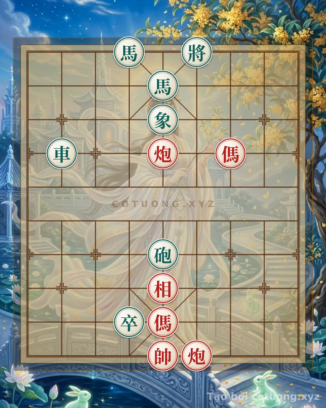 Challenge: Defensive Counterattack Strategy in the 'Empty Cannons and Double Horses' Formation - The Black's Secret - Can you solve it?