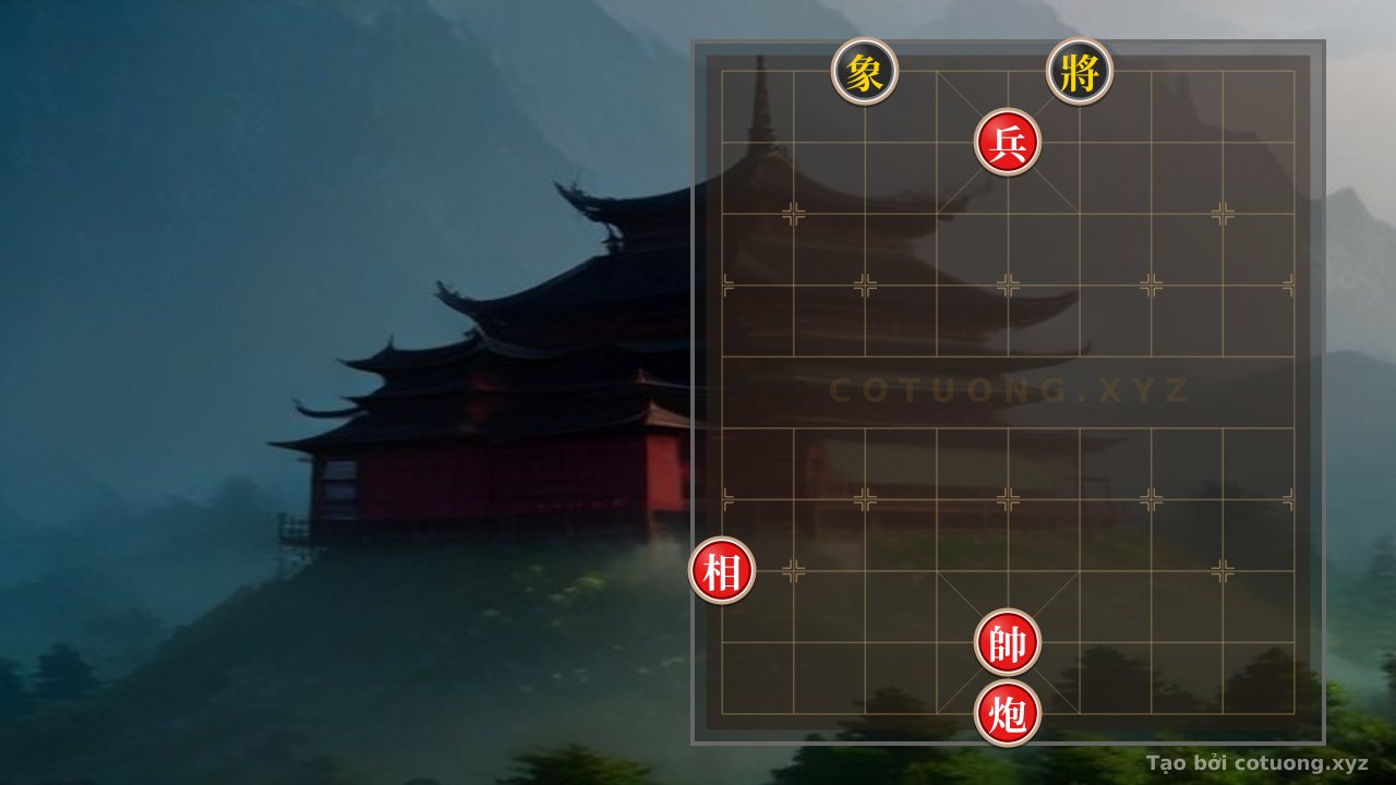 Thế cờ: Endgame Trap: Cannon-Pawn Elephant vs. Elephant - The 3-Move Secret to Defeating the Black General — Cờ Tướng Online