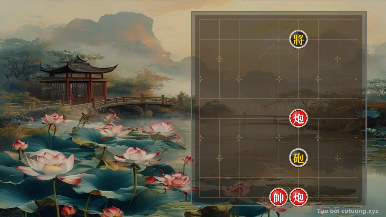 Thế cờ: Red Cannon's Victory: The Secret to Overpowering the Black General's Position — Cờ Tướng Online