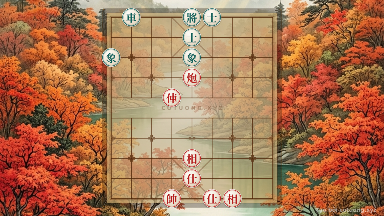 Thế cờ: The Secret of 'Cannon in the Middle of a Double Encirclement': A Classic Xiangqi Strategy That Defeats the Opponent in 5 Moves — Cờ Tướng Online