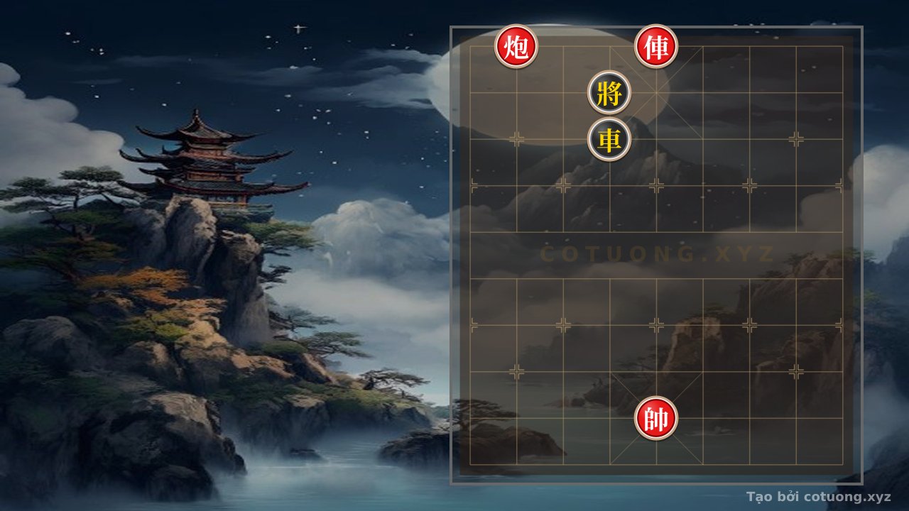 Thế cờ: Xiangqi: Defensive Strategies with Black Rook and Black General — Cờ Tướng Online