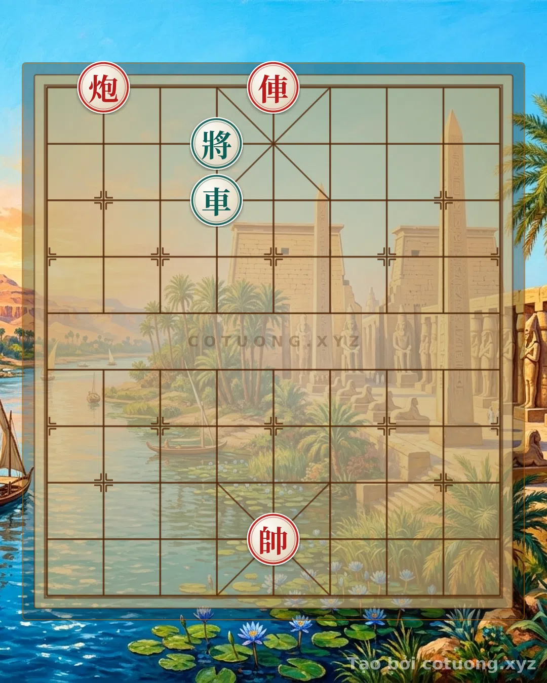 Thế cờ: Xiangqi: Defensive Strategies with Black Rook and Black General — Cờ Tướng Online