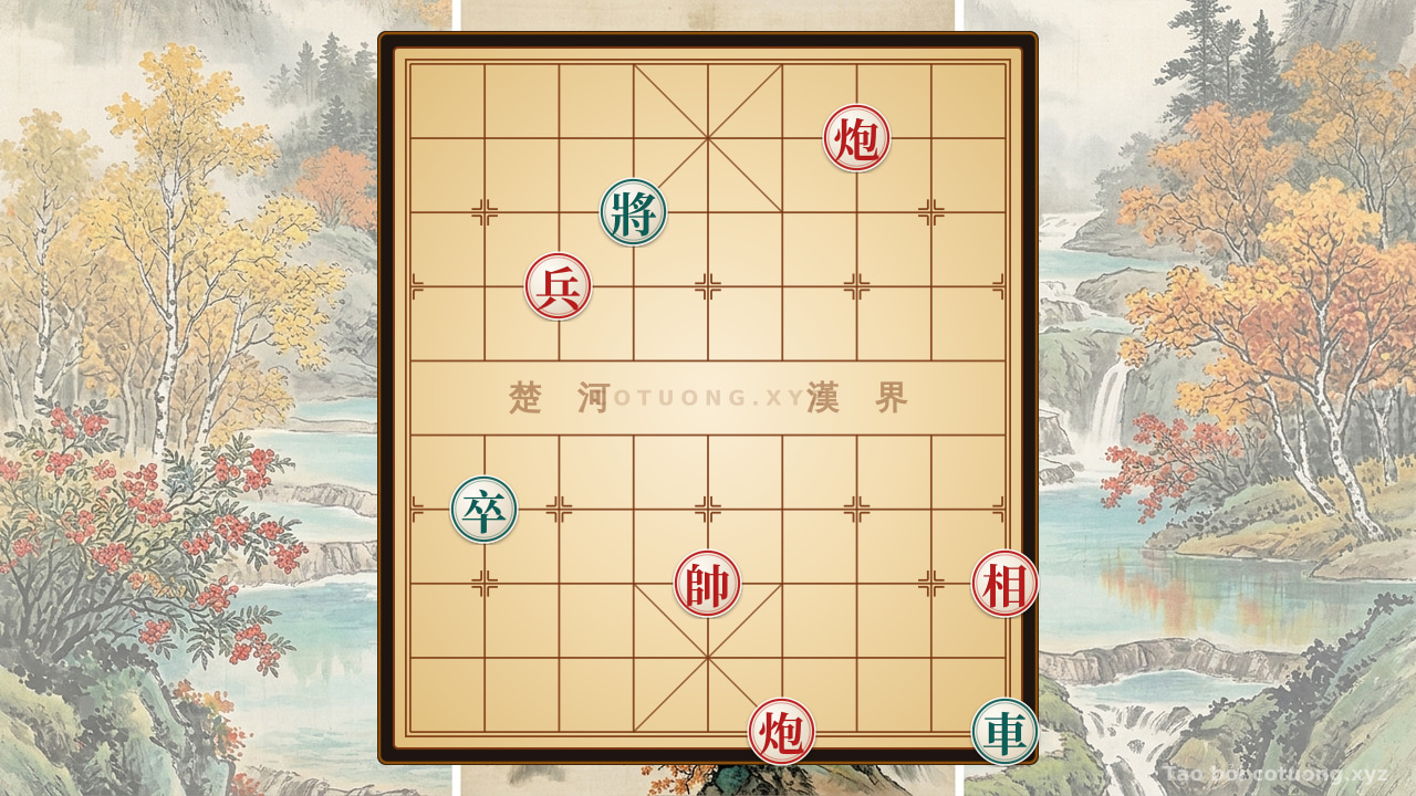Thế cờ: The Red Cannon Trap: Strategy 'Black Chariot on File 9' and Immediate Countermeasures — Cờ Tướng Online