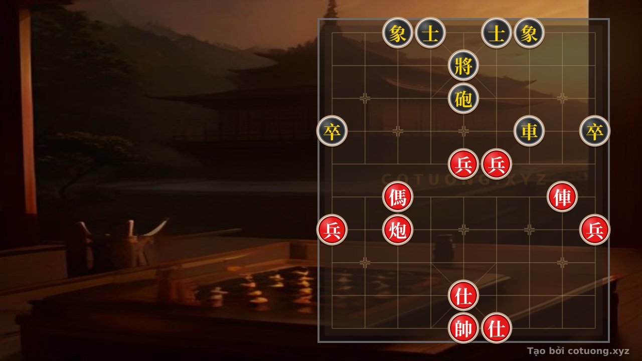 Thế cờ: Xiangqi (Chinese Chess) Strategy: Decoding the Red Chariot - Red Chariot Exposed at 2-5 — Cờ Tướng Online