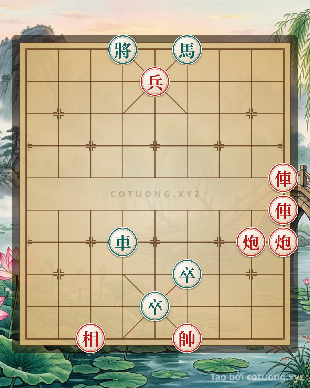 Challenge: The Art of Defense and Counterattack: How to Counter the Red's Deadly Trap in Xiangqi - Can you solve it?