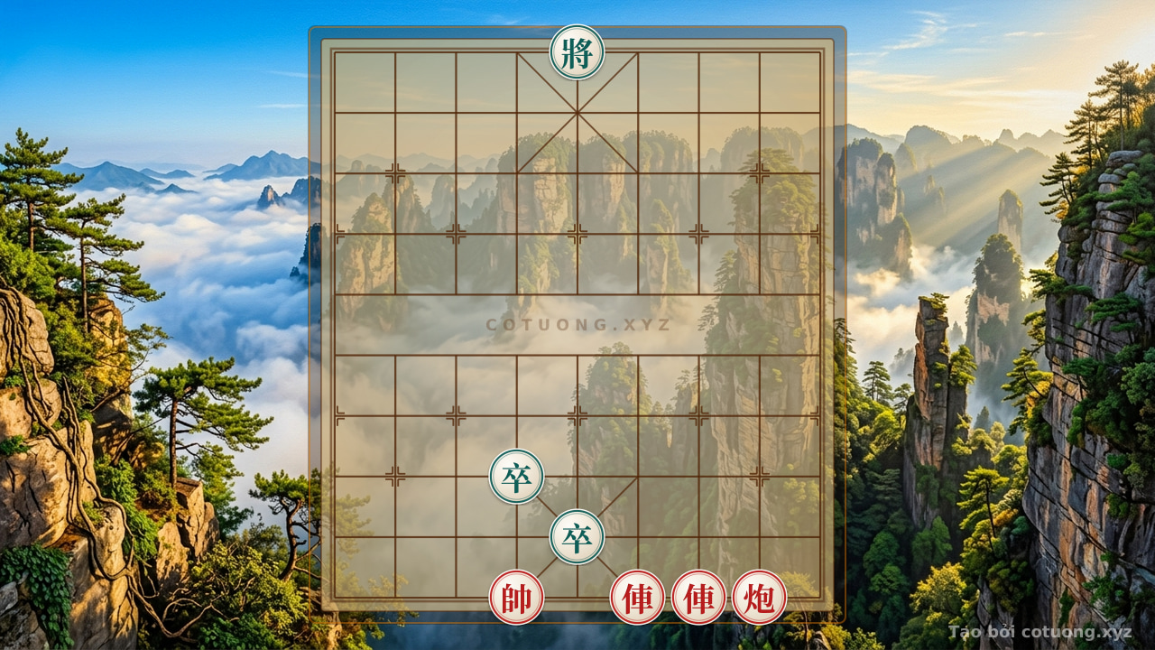 Thế cờ: Super Difficult Xiangqi Position: Red's 'Chariot vs. Cannon' vs. Black's 'Pawn Breaks Elephant' - Escape or Be Trapped? — Cờ Tướng Online