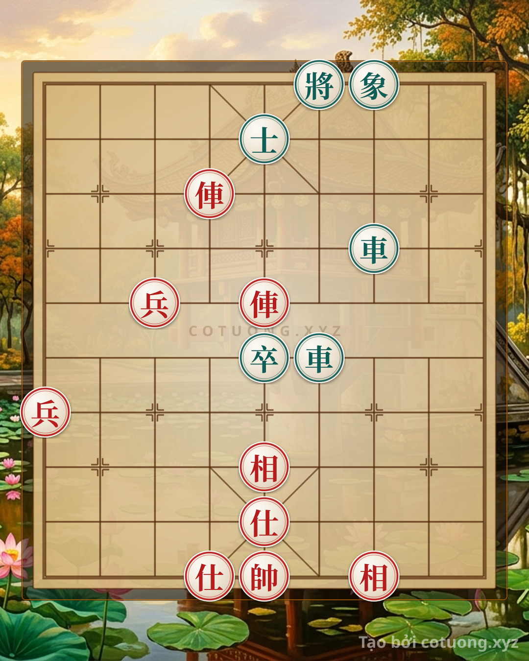Challenge: Xiangqi: Tactical Checkmate from the Rook vs. Rook Opening - Red's Quick Checkmate - Can you solve it?