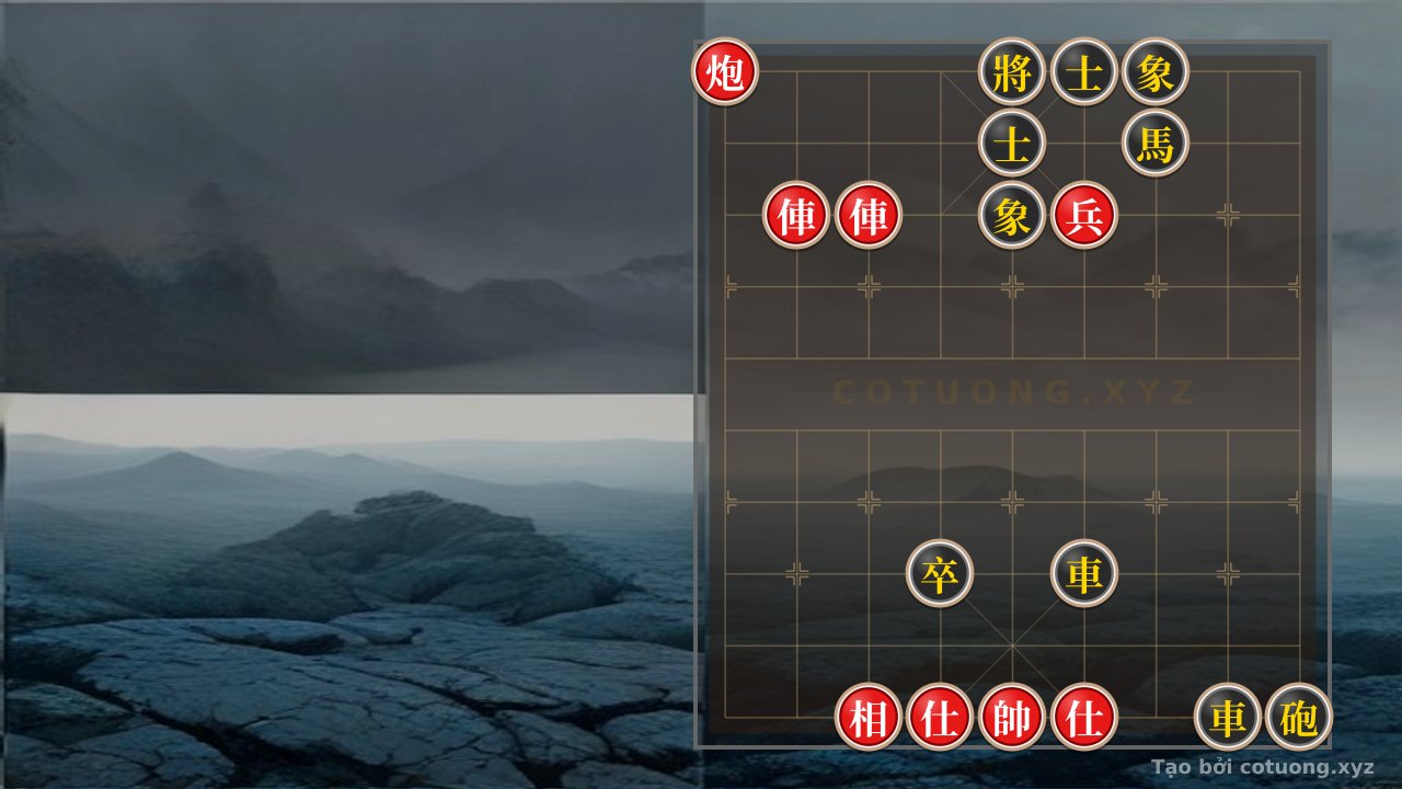 Thế cờ: Xiangqi: Red Cannon Strategy on File 9 Rank 10 - Key to Controlling Critical Points — Cờ Tướng Online