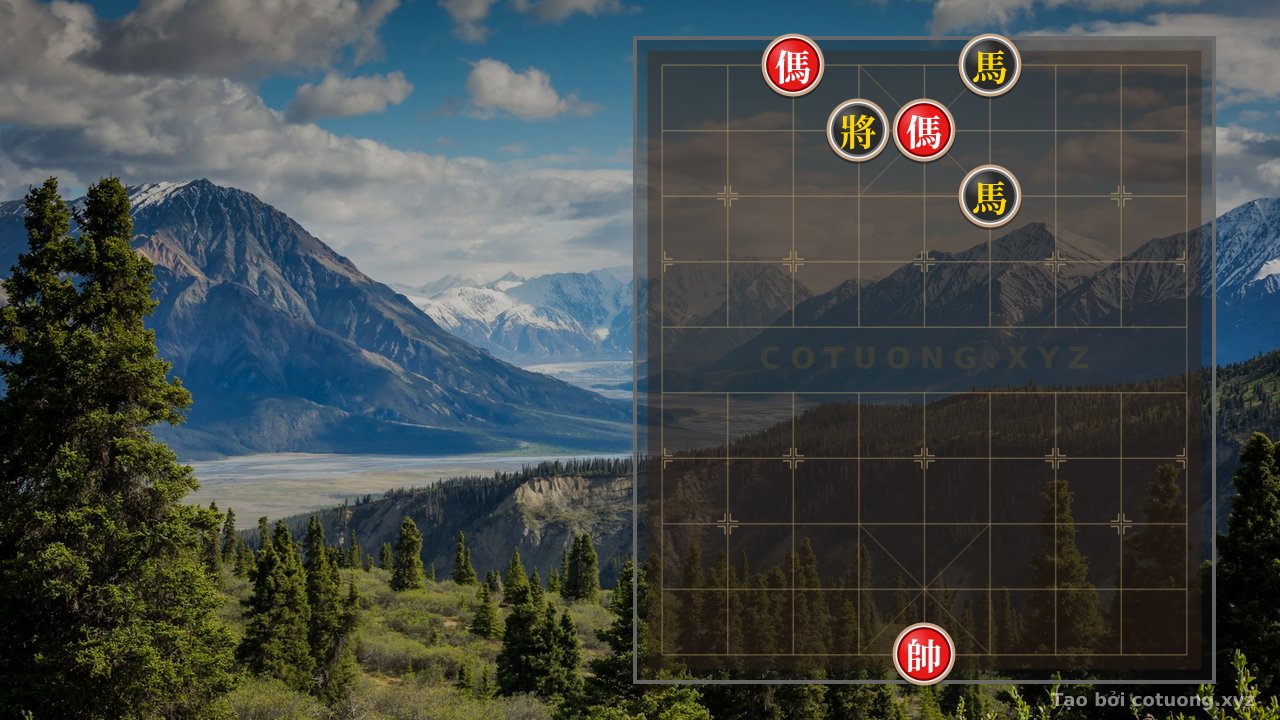 Thế cờ: Song Mã Giao Chân: The Art of Counterattack in Xiangqi — Cờ Tướng Online