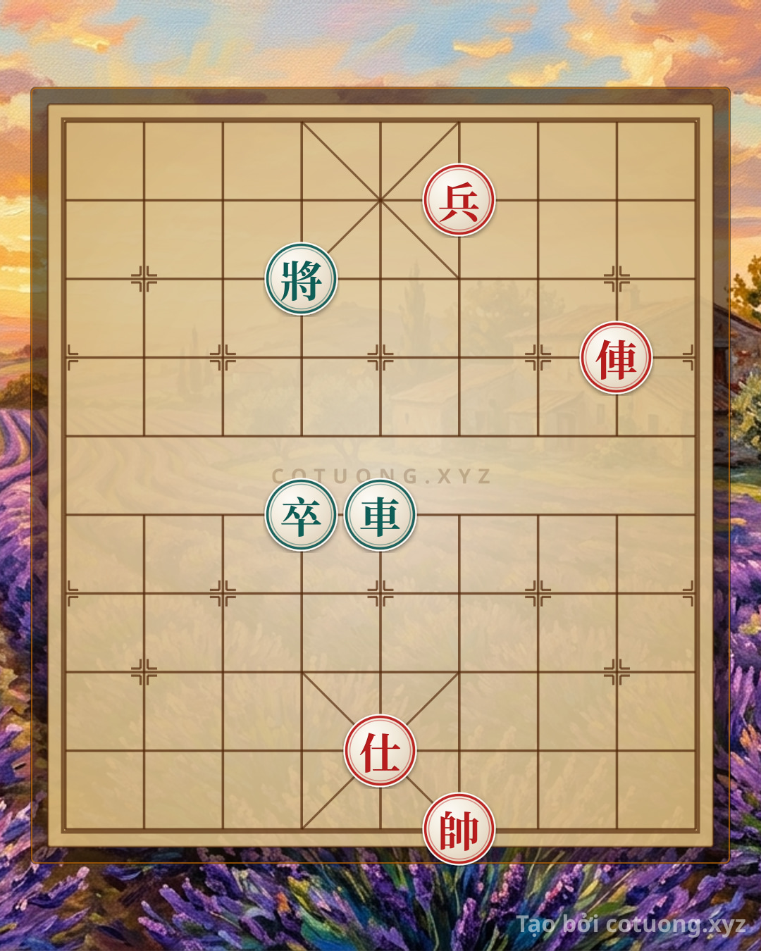 Challenge: Super Difficult Xiangqi: Red Chariot File 2 Attacks Black Pawn File 4 - Decisive Tactics in 5 Moves - Can you solve it?