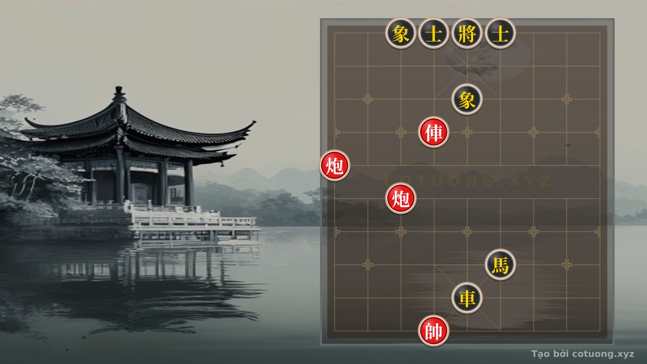 Thế cờ: Defensive Counterattack Tactics in the 'Red Rook on 6th Rank' Position - Vietnamese Chess — Cờ Tướng Online