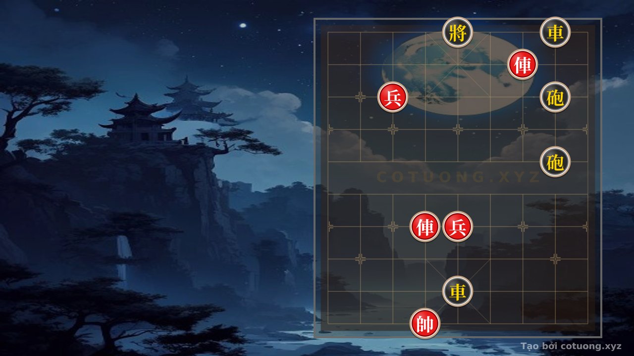 Thế cờ: Xiangqi: The Black Chariot Blocking the Red Cannon - Simple Tactics for Beginners — Cờ Tướng Online