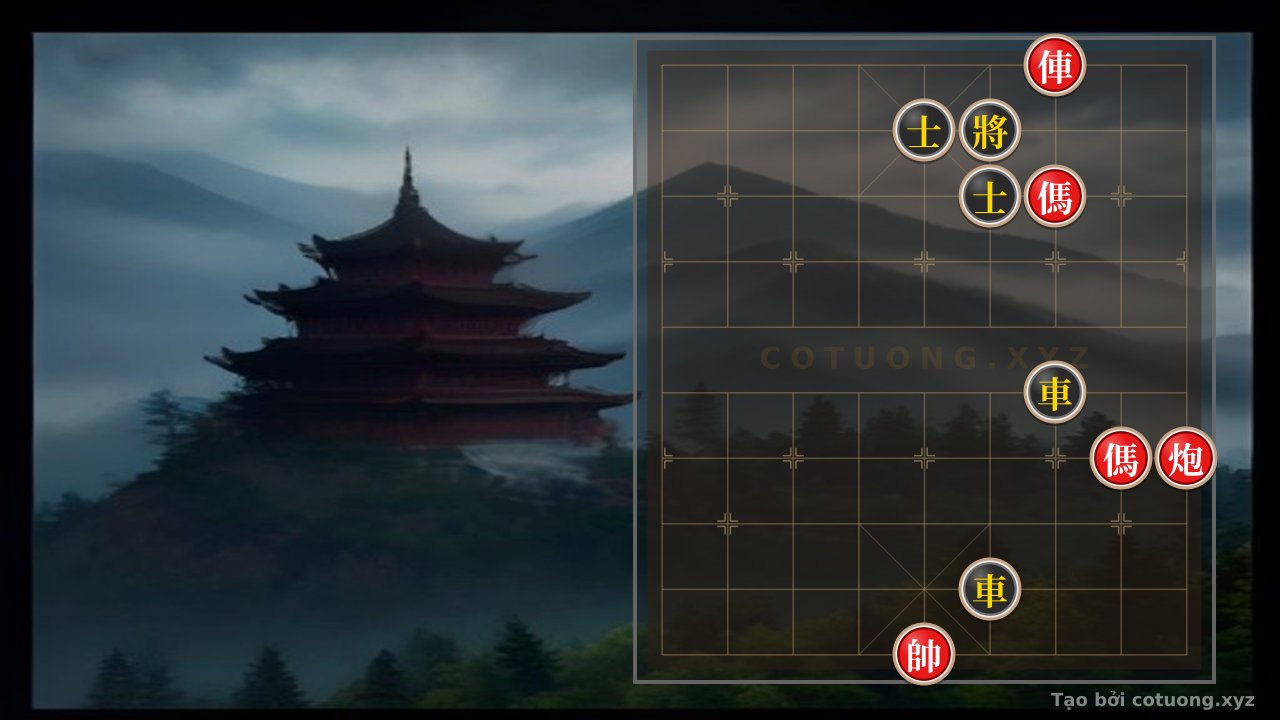 Thế cờ: Xiangqi Pro Tips: Rook Cannon vs. 2 Horses, 2 Elephants - The Heartbreaking Move — Cờ Tướng Online