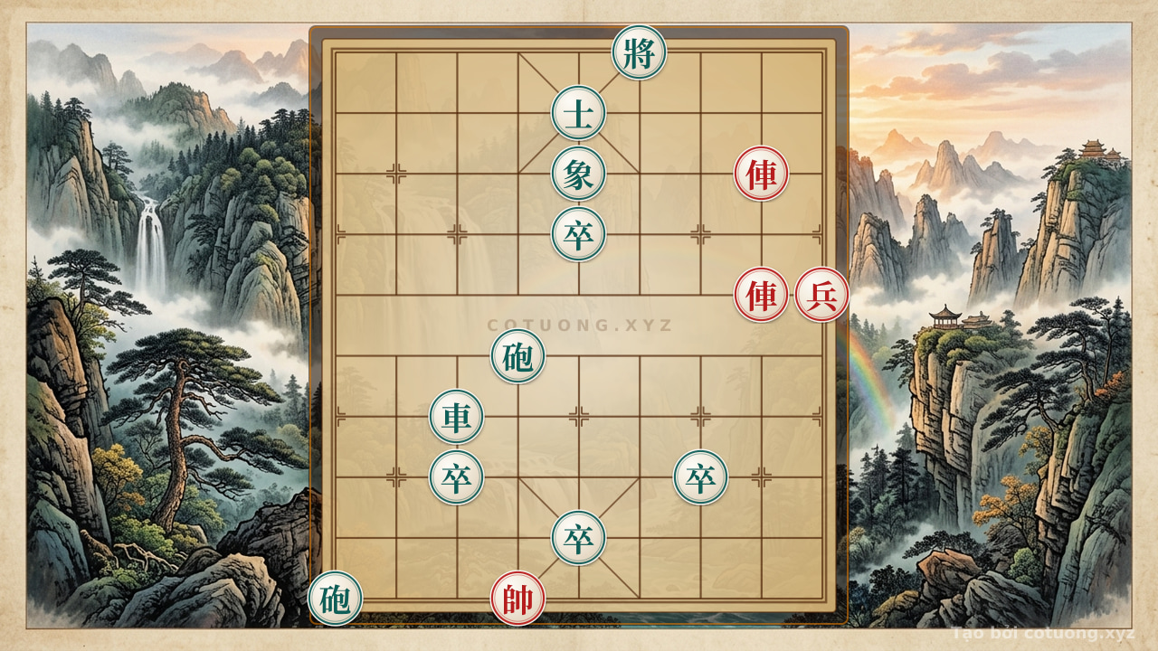 Thế cờ: Opening Secrets: The 'Red Rook Parallel' Formation and Counterattack Tactics — Cờ Tướng Online