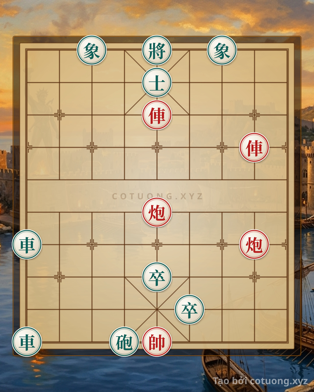 Challenge: Black Trap: Red Chariot on 5th Rank 8 Attacks Directly at Black General - Master Chess Strategy - Can you solve it?