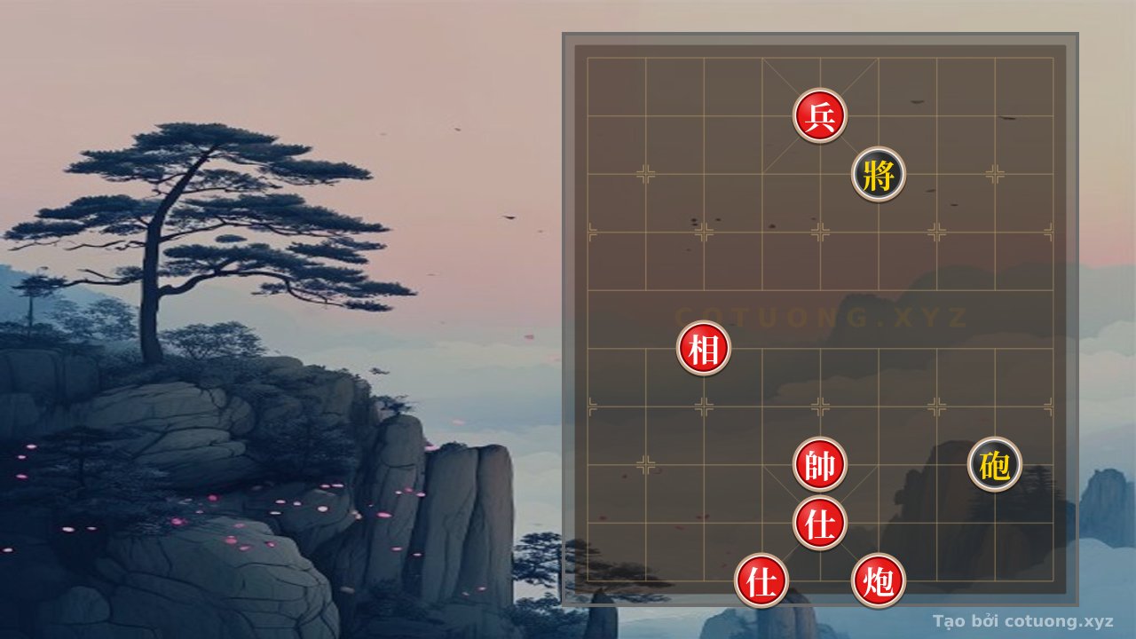 Thế cờ: Xiangqi: The Xichibi Formation - Red Cannon and Black Pawn in the Eye of the Storm — Cờ Tướng Online