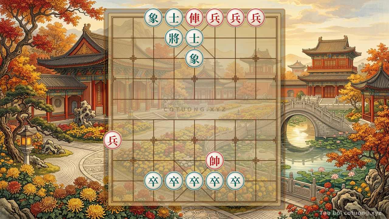 Thế cờ: Red General Chess: Strategy 'Rook Straight Attack' and Black Elephant Trap — Cờ Tướng Online