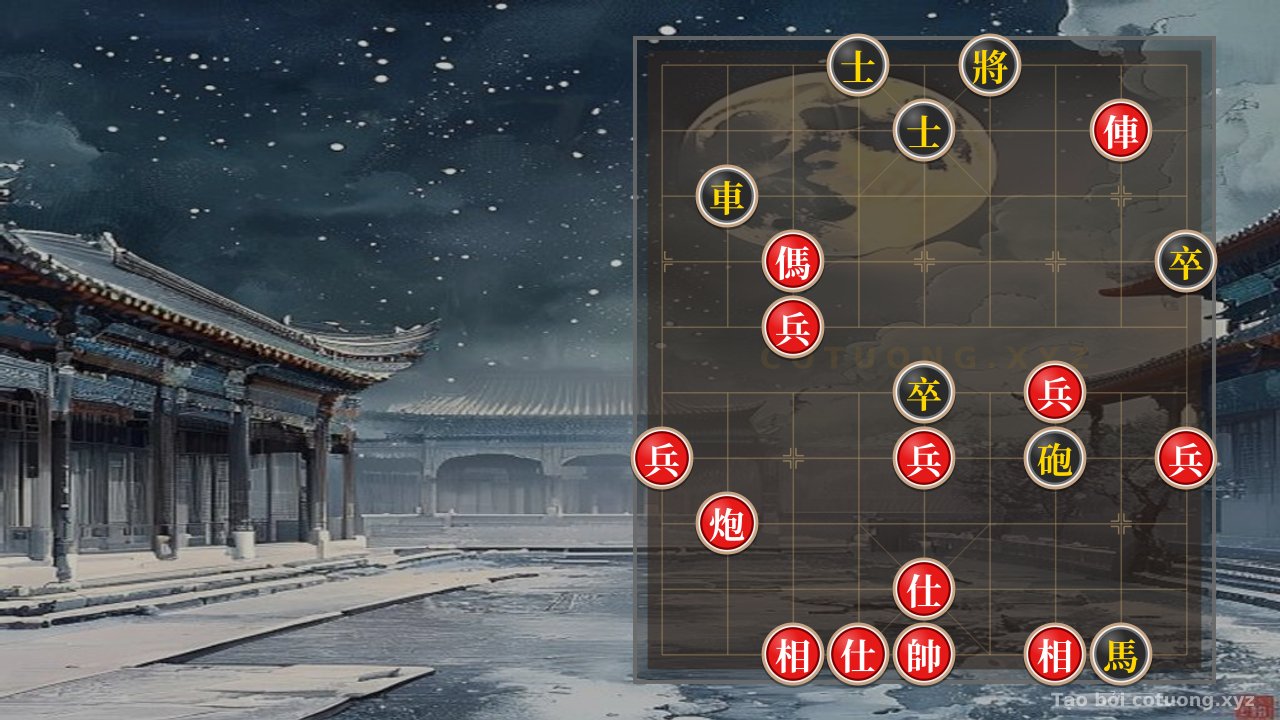 Thế cờ: Red Chariot Lurking 2: Attacking Like a White Dragon Battle - Red Army's Breaking Defense Tactics — Cờ Tướng Online