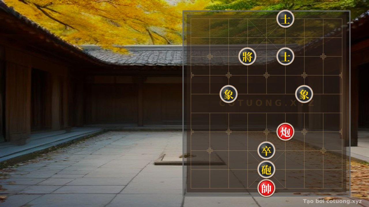Thế cờ: Mysterious Cannon Breaks Cannon Pawn: Deadly Traps in the Heart of Xiangqi — Cờ Tướng Online