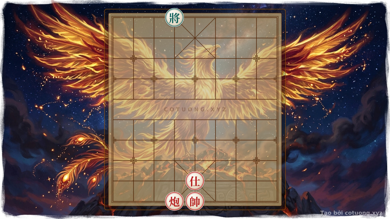 Thế cờ: Xiangqi: Mastering the Red Advisor and Red Cannon - Smart Tactics for the Red Player — Cờ Tướng Online