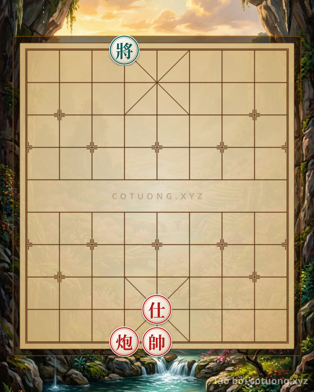 Challenge: Xiangqi: Mastering the Red Advisor and Red Cannon - Smart Tactics for the Red Player - Can you solve it?