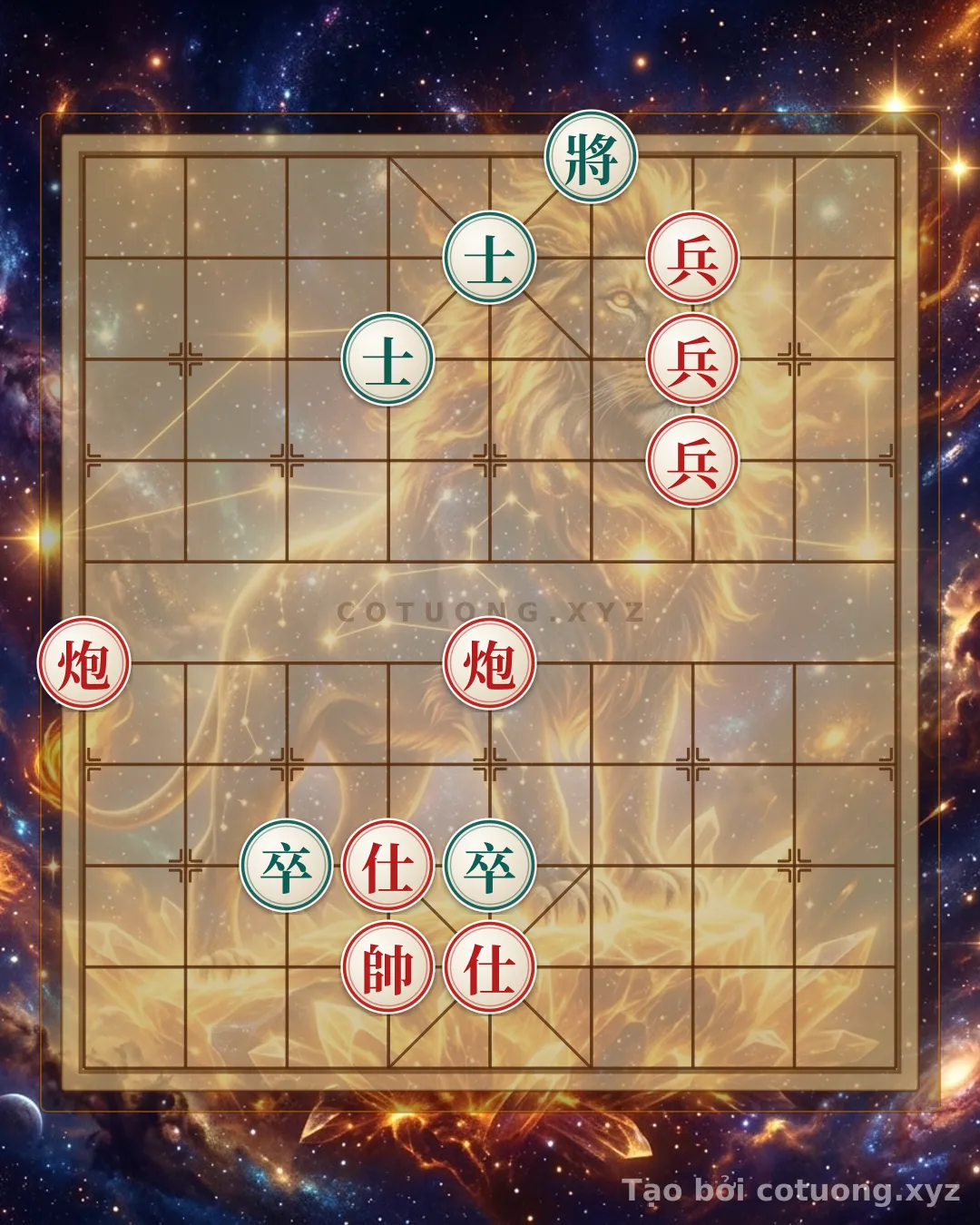 Challenge: Red General's Trap: Red Cannon Breaks Black Pawn, Devastating Tactical Trap - Can you solve it?