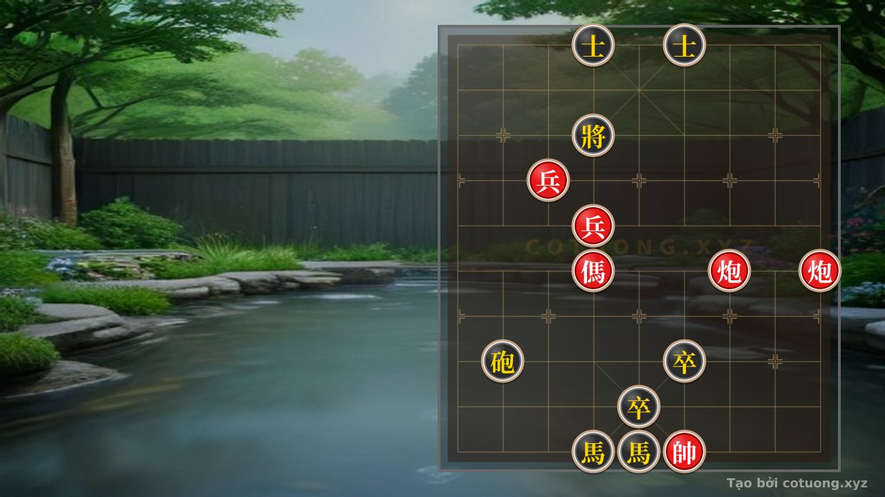 Thế cờ: Xiangqi Position Analysis: Red Seizes the Initiative, Black Waits and Seizes - Basic Tactics for Beginners — Cờ Tướng Online
