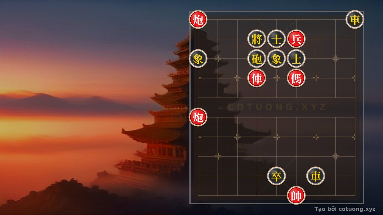 Thế cờ: Pháo Đỏ Lộ 9: Nghệ Thuật Phòng Ngự Phản Công Trong Thế Cờ Tướng — Cờ Tướng Online