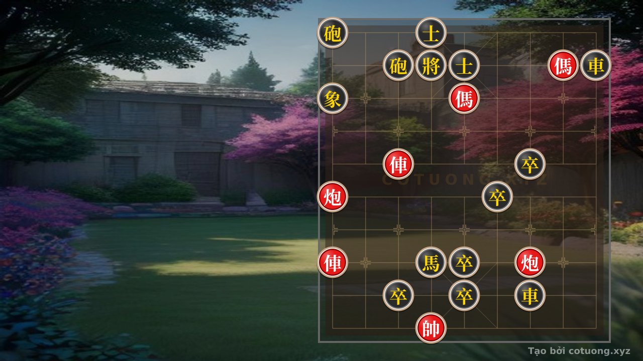 Thế cờ: The Ultimate Checkmate: Red's 2 Rooks, 2 Cannons, and 2 Horses Crush Black's 2 Rooks, Cannon, and Horse in an Instant — Cờ Tướng Online