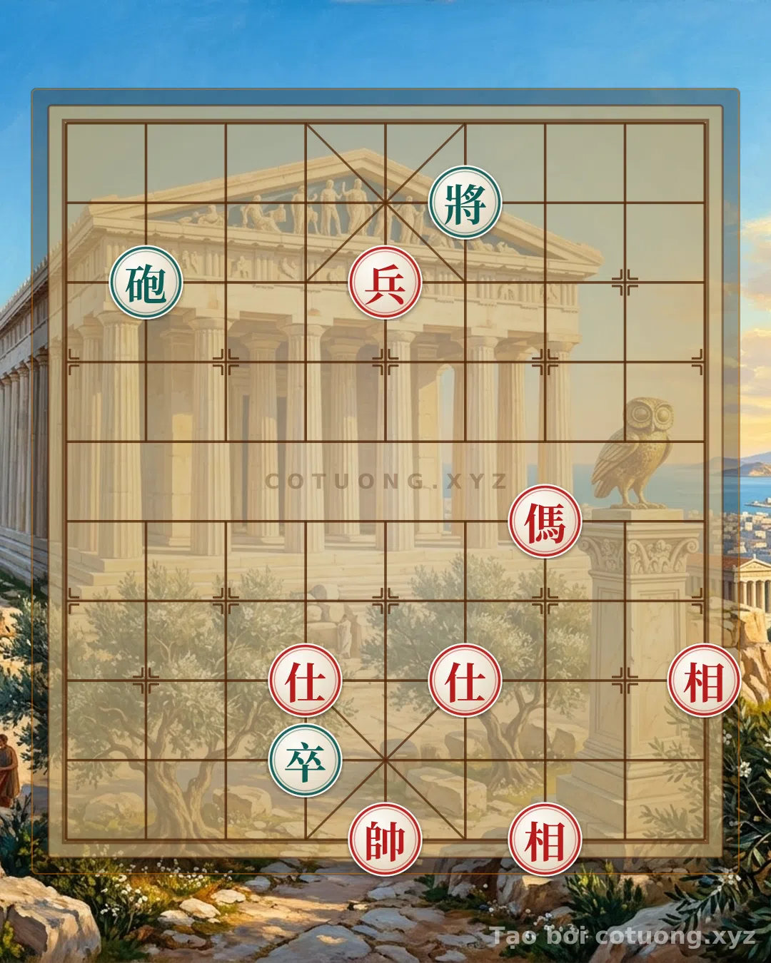 Thử Thách: Mã Chốt 2Sĩ 2Tượng: Chiến trường tâm lý kỳ thủ trong thế cờ 'Tàn cuộc đấu trí' - Bạn có thể giải được?