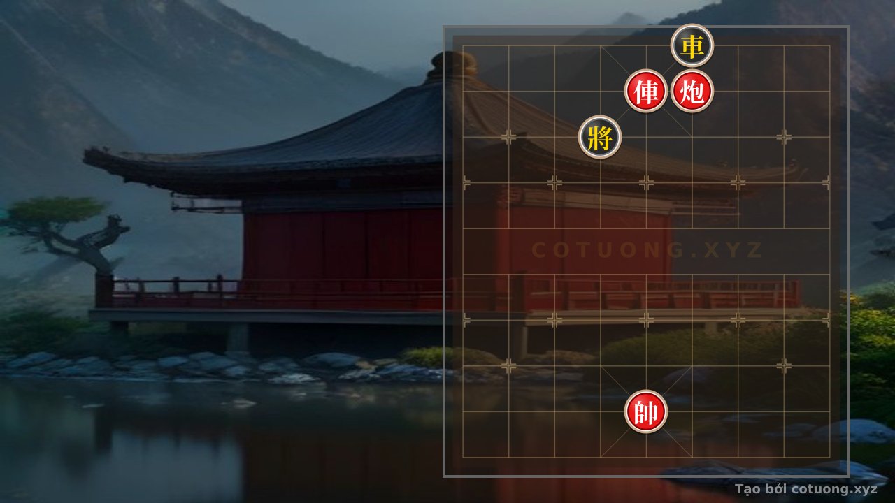 Thế cờ: The 'Black Rook on 6th File, 10th Rank' Trap - Black's Defense Guide Against Red Rook — Cờ Tướng Online
