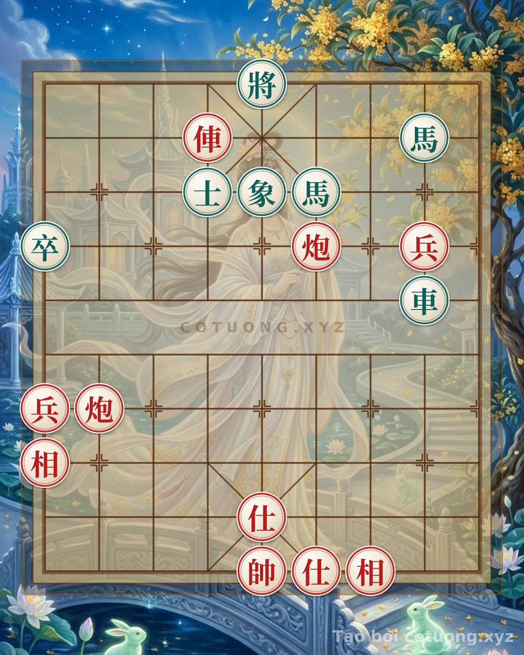 Thử Thách: Bí Ẩn Cờ Tàn Nghệ Thuật: Khi Xe Pháo Chốt Vây Hãm Song Mã Đen - Thế Cờ Huyền Thoại #3037 - Bạn có thể giải được?
