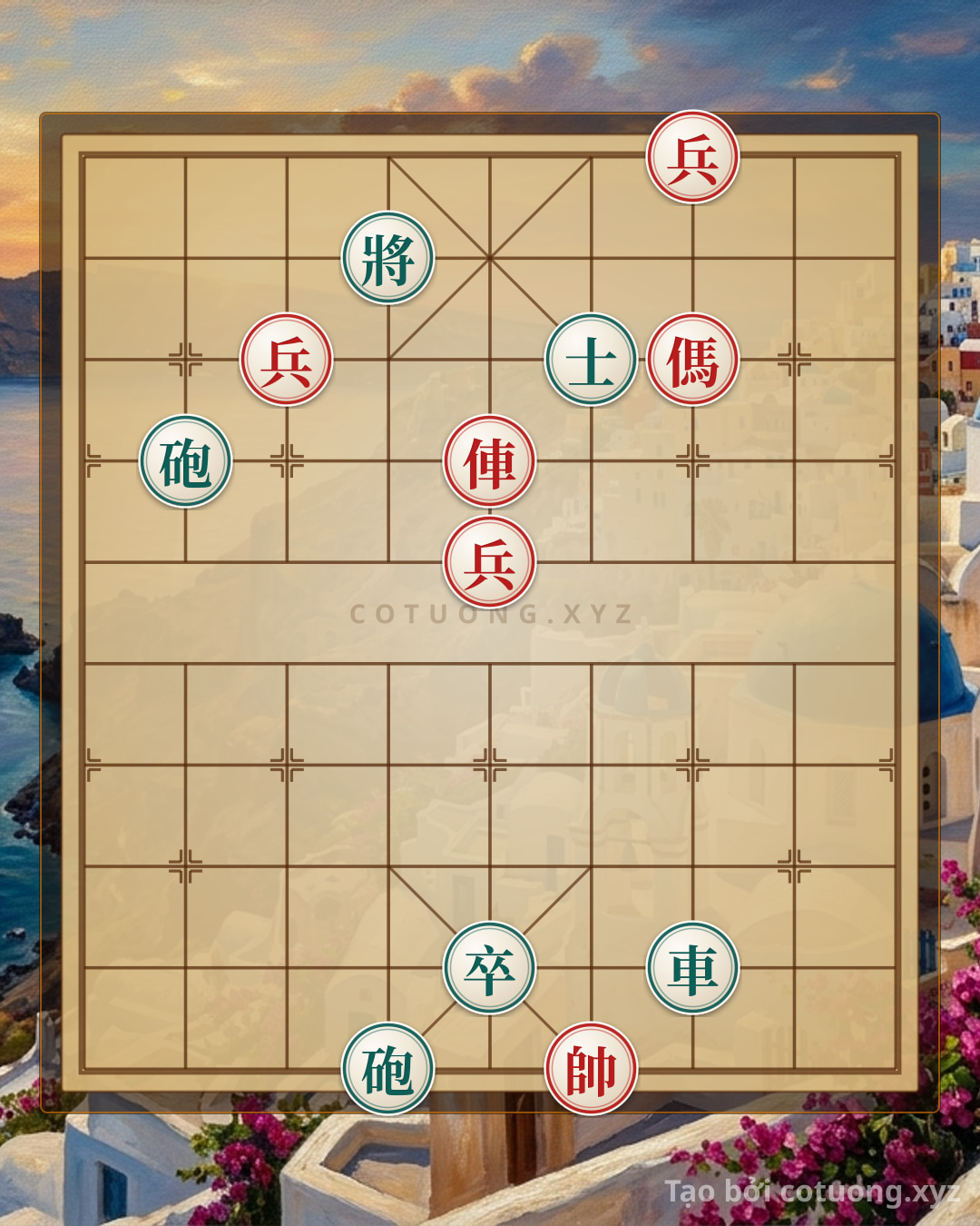 Challenge: Xiangqi Setup: Red Rook at 5-7 - Red's 'Rook Thrust' Strategy in the 'Empty Cannon' Formation - Can you solve it?