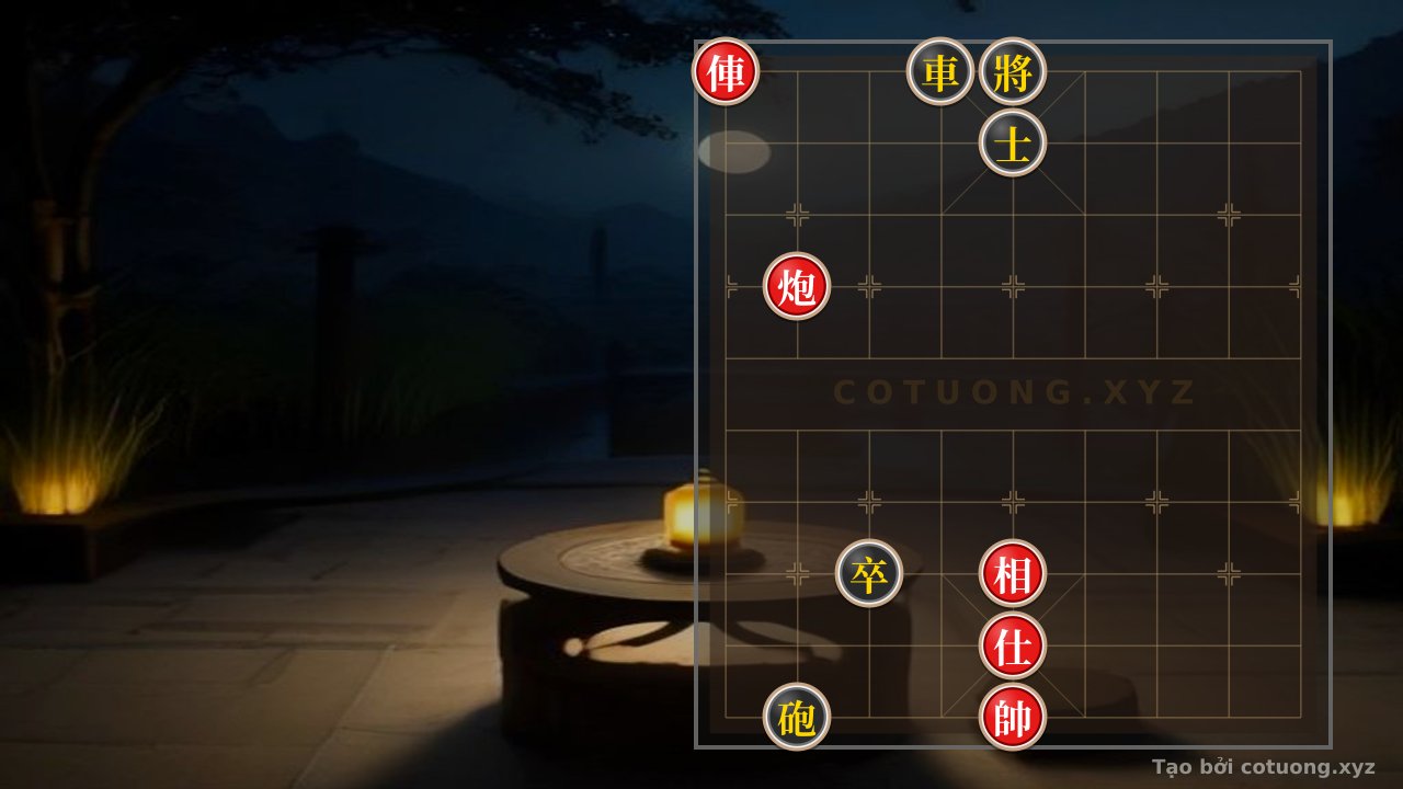 Thế cờ: Xe Đỏ Lộ 9 Đánh Xe Đen Lộ 4: Trận Chiến Đỉnh Cao Trong Thế Cờ Tướng — Cờ Tướng Online