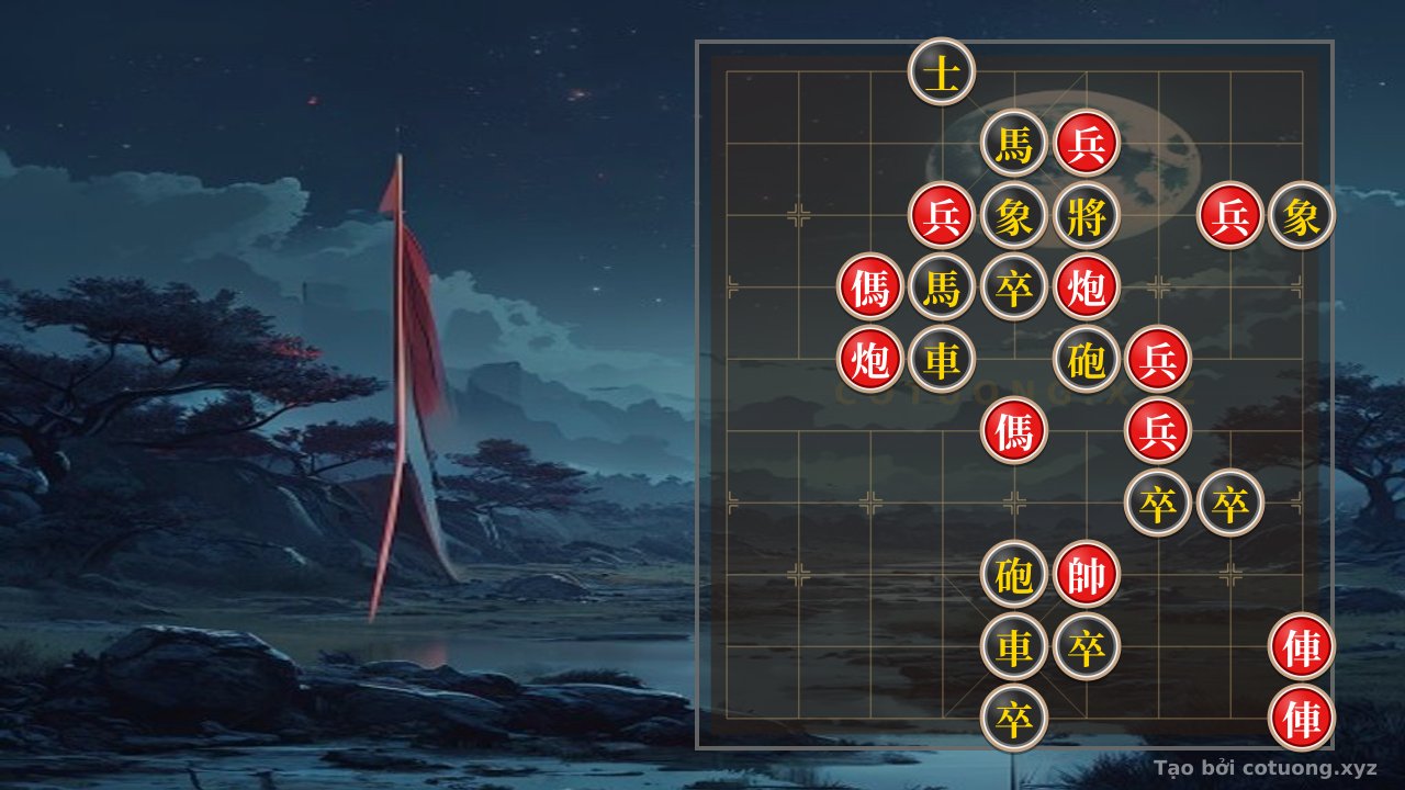 Thế cờ: Red General Chess: Defensive Tactics to Counter Black's Deadly Moves — Cờ Tướng Online
