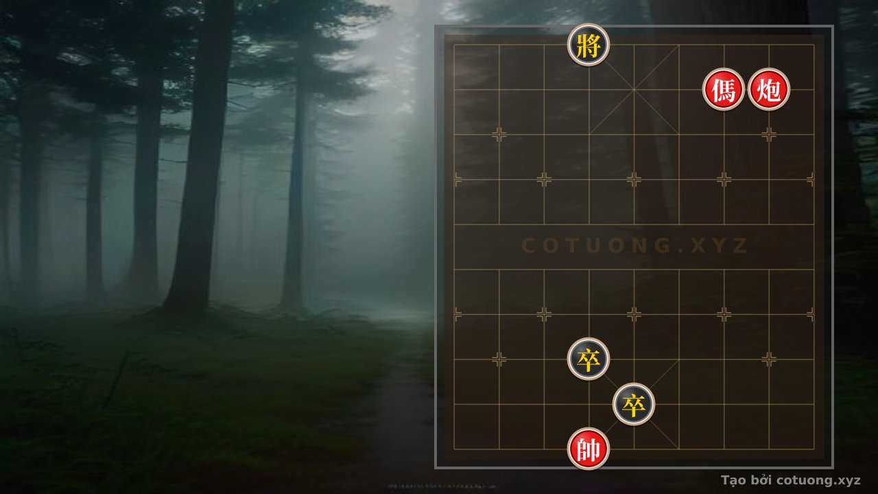 Thế cờ: Playing Xiangqi against AI: The Strategy of Red Horse and Red Cannon in the 'King Dies, Horse Flees' Formation — Cờ Tướng Online