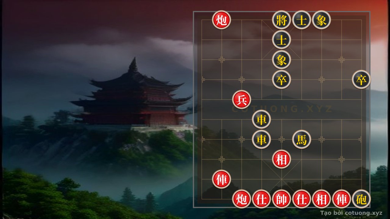 Thế cờ: Mastering Xiangqi: 2Rooks 2Cannons vs. 2Rooks Cannon Horse - Winning Strategies from the Opening — Cờ Tướng Online