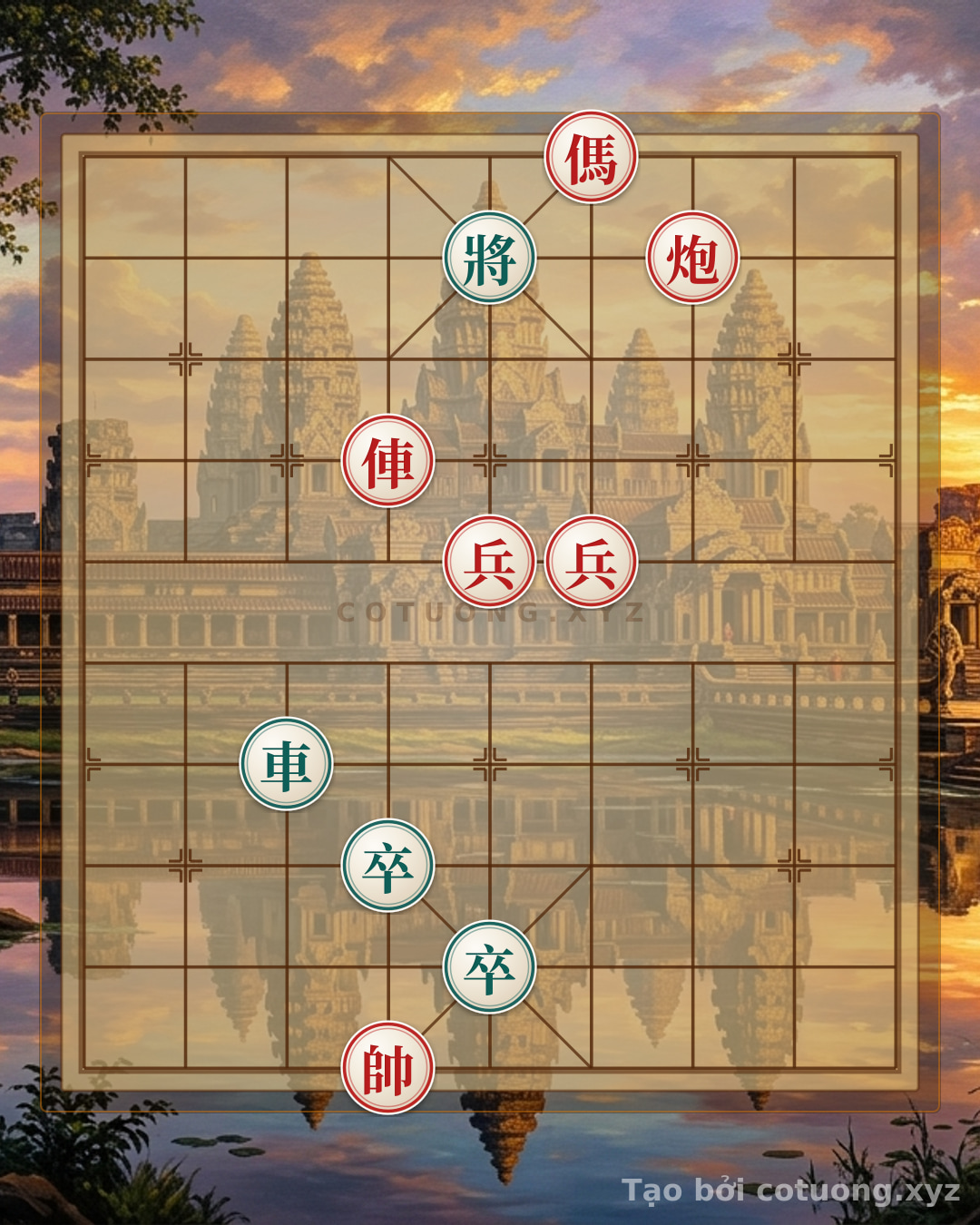 Thử Thách: Cờ Tướng: Chiến Thuật Phá Vỡ Xe Đen Trong 5 Nước - Kỹ Thuật Phế Quân Đột Phá - Bạn có thể giải được?