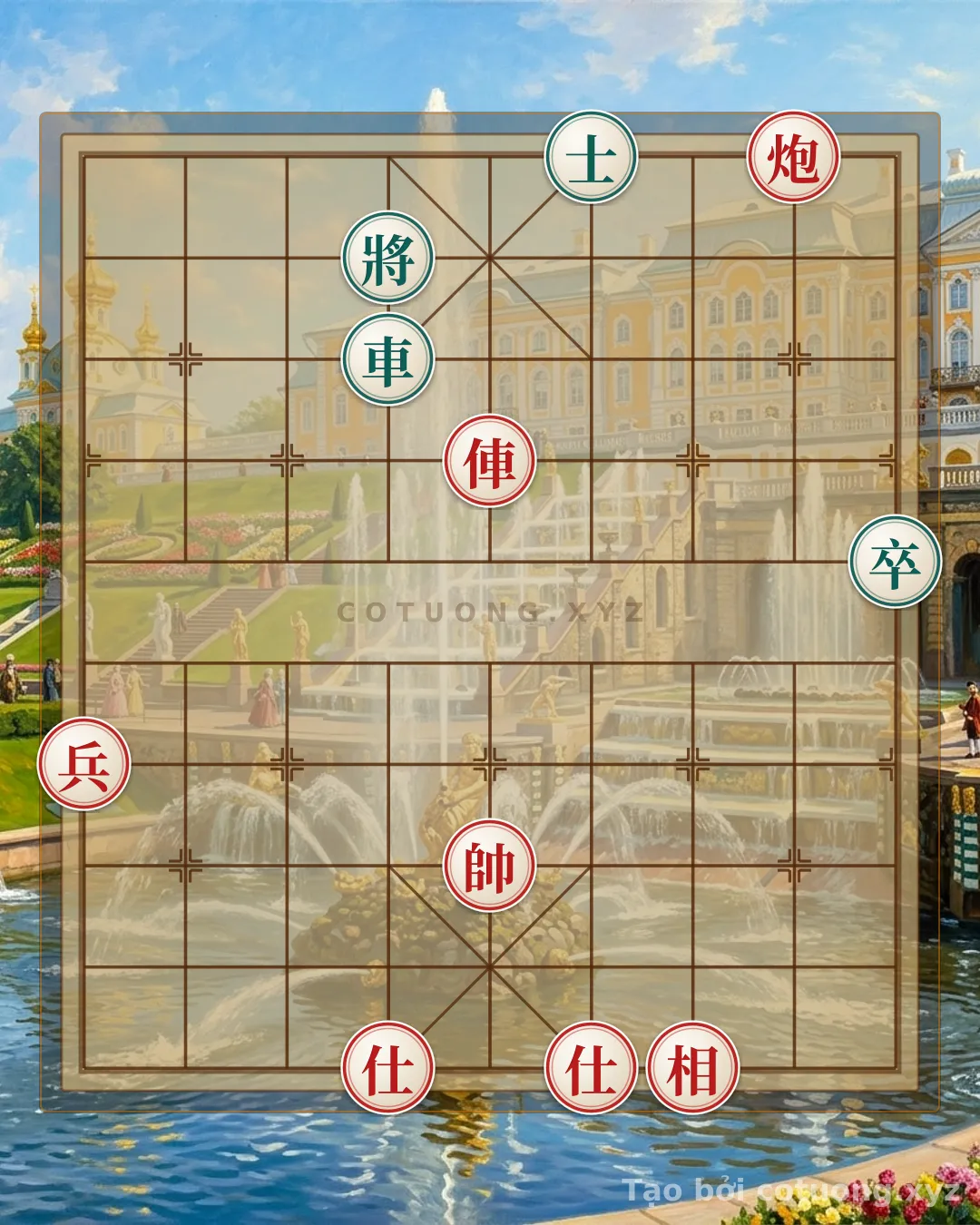 Thử Thách: Bạch Đằng Giang Trên Bàn Cờ: Khi Xe Pháo Chốt Vây Tướng Đen Trong Điệu Nhạc Sát Pháo - Bạn có thể giải được?