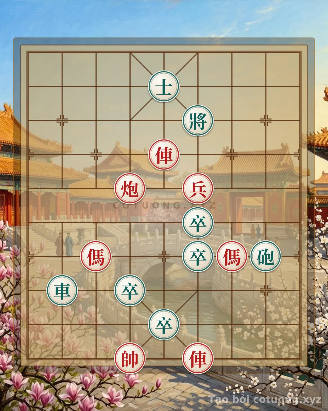 Thế cờ: Xiangqi Mystery: 