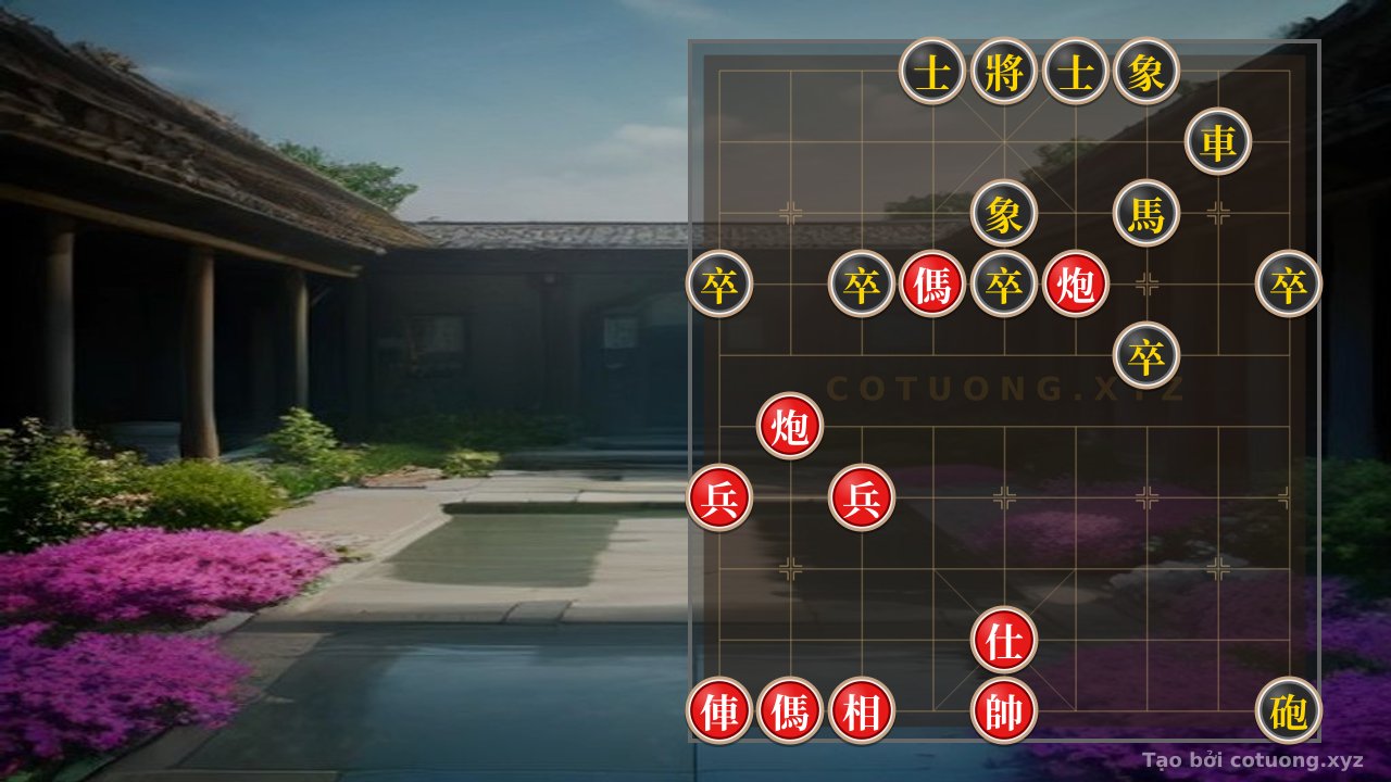 Thế cờ: Xiangqi Opening: Double Horse Attacking Black Chariot - The 15 C6 Trick to Defeat Your Opponent — Cờ Tướng Online