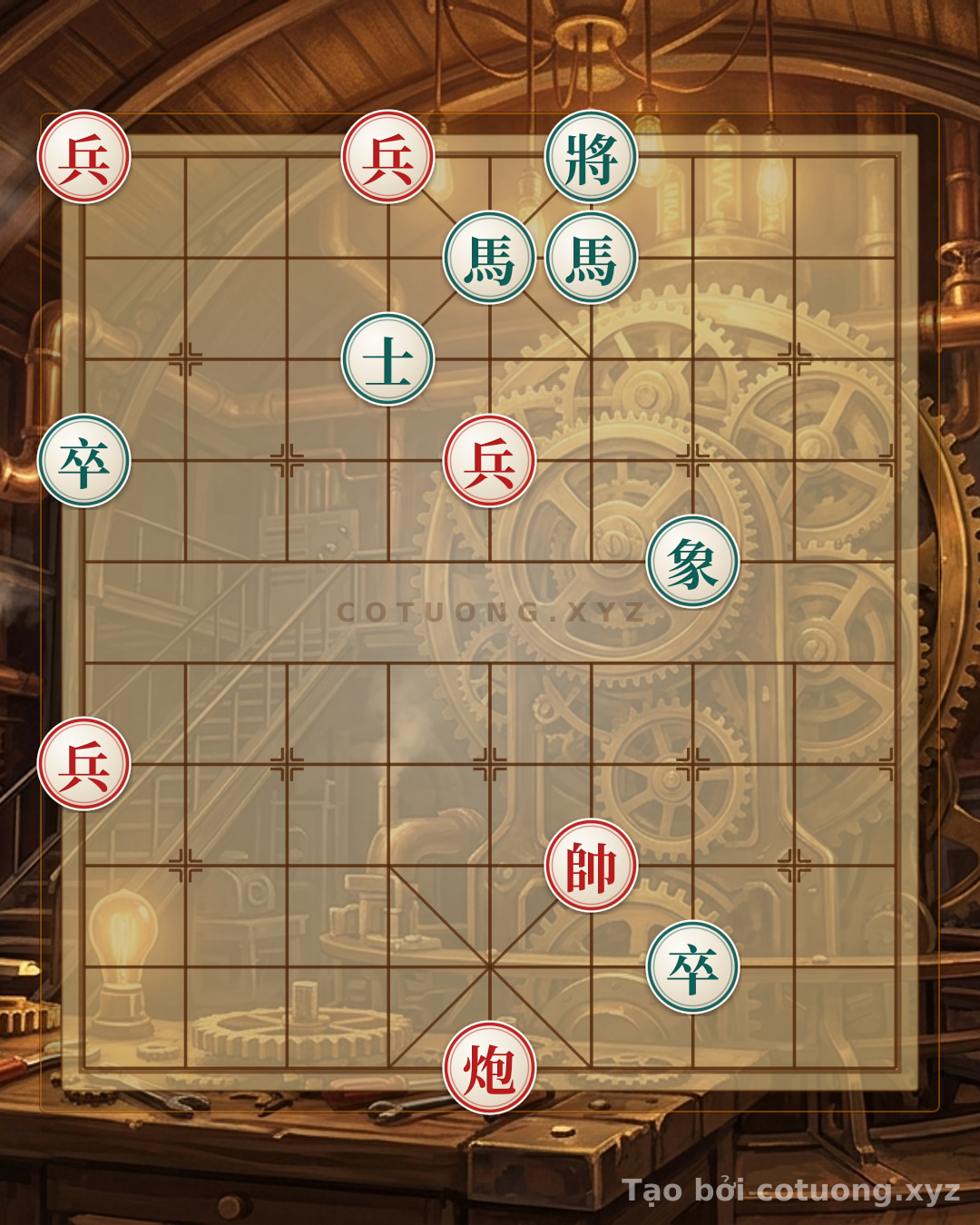 Thế cờ: Xiangqi (Chinese Chess): Red Strategy Wins with 36 Secret Moves — Cờ Tướng Online