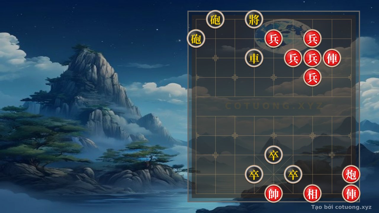 Thế cờ: Red Attacks Chariot 2: Black's Defensive Strategy in the Xiangqi Opening — Cờ Tướng Online