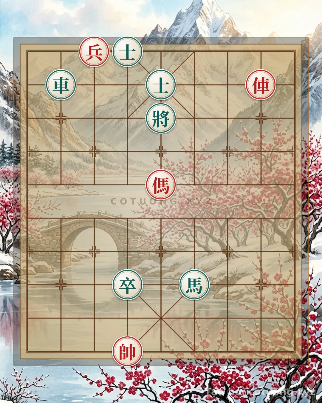 Thế cờ: The 'Black Chariot Rush' Formation - A Strong Defensive Strategy for Black — Cờ Tướng Online