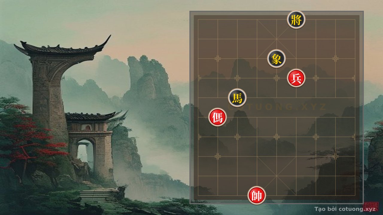 Thế cờ: Hidden Masterpiece: Red General Revealed, Black Horse Lurking - Decoding the Sorrowful Move — Cờ Tướng Online