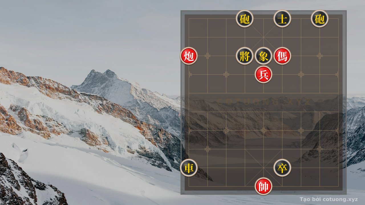Thế cờ: Xiangqi Master Tips: When the Red Cannon and Horse Defend Against the Black Double Rooks - A Thrilling Battle to the Last Breath — Cờ Tướng Online