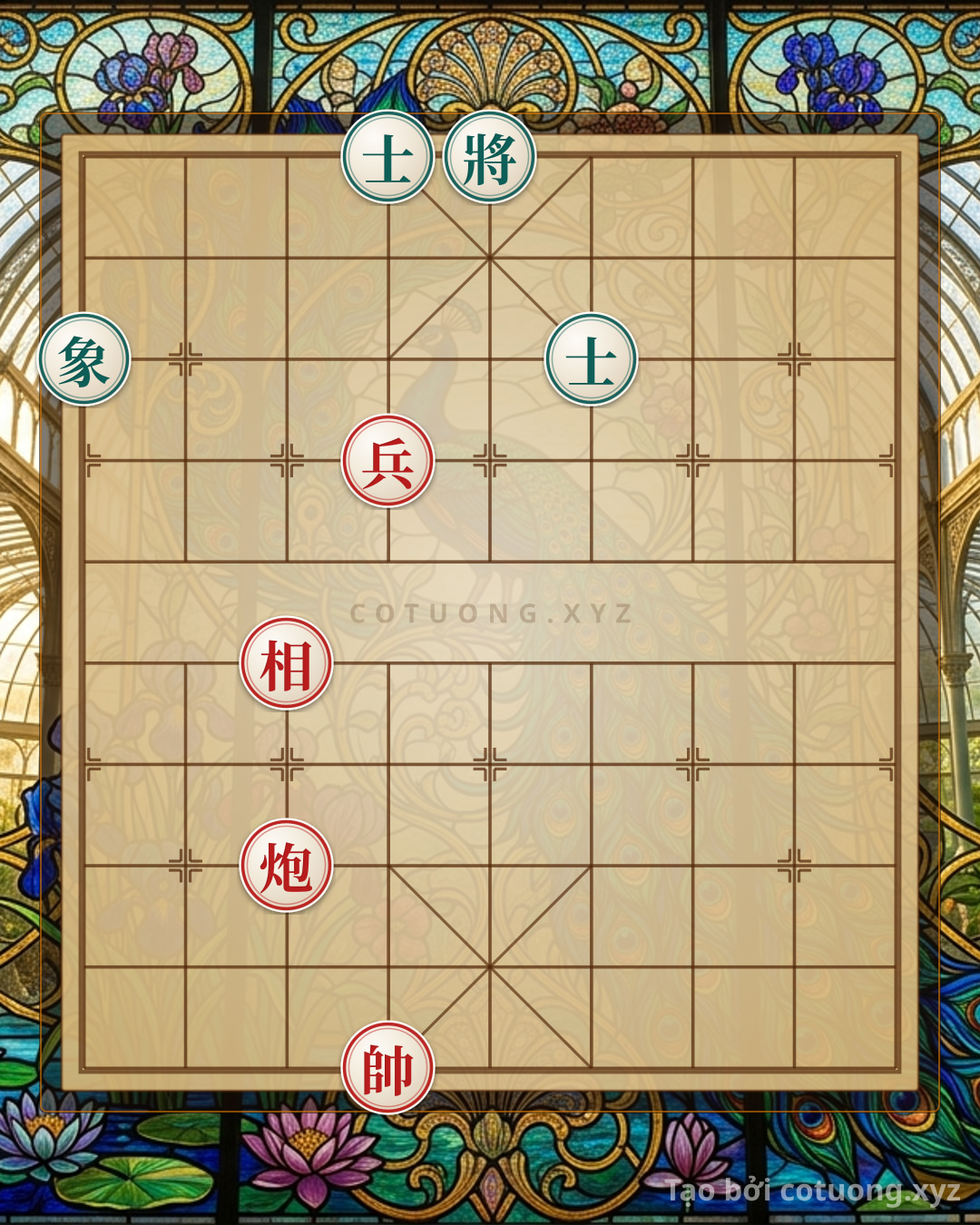 Challenge: Red Cannon Surrounded by Empty Fort: Advanced 8/10 Tactics - Can you solve it?
