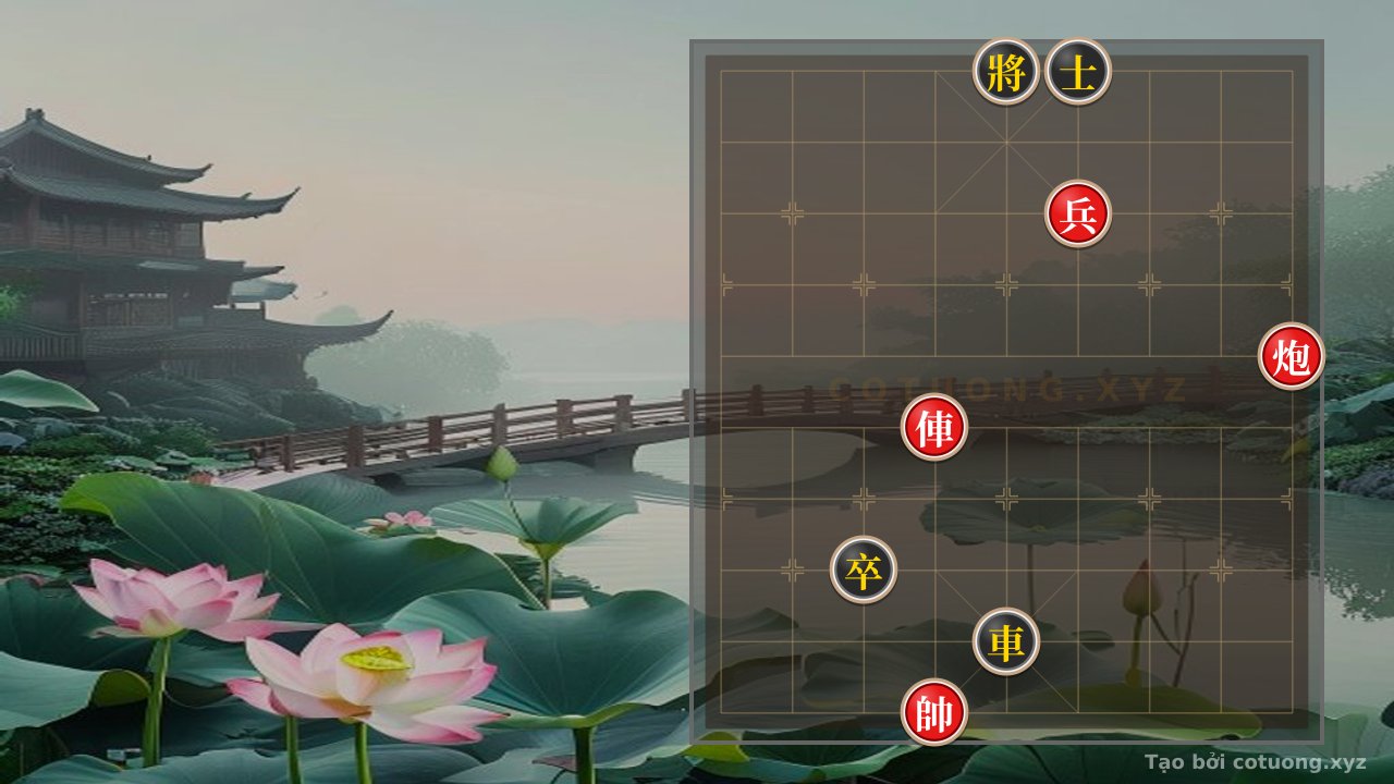 Thế cờ: Red Cannon 1-6 and Red Chariot 6-5: The Secret of the 'Missing Horse' in the General'sPosition — Cờ Tướng Online